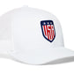 USA Shield Trucker Hat  |  America Snapback