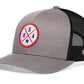 USA X Trucker Hat  |  White-Red-Blue America Snapback