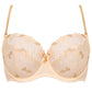 Samanta Valeria Biscuit Sheer Mesh Full Figure Bra-4