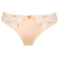 Samanta Valeria Biscuit Sheer Mesh Tulle Embroidered Tanga Panty-4