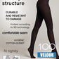 Tights Conte Velour 100 Den - Matte Warm Microfibra