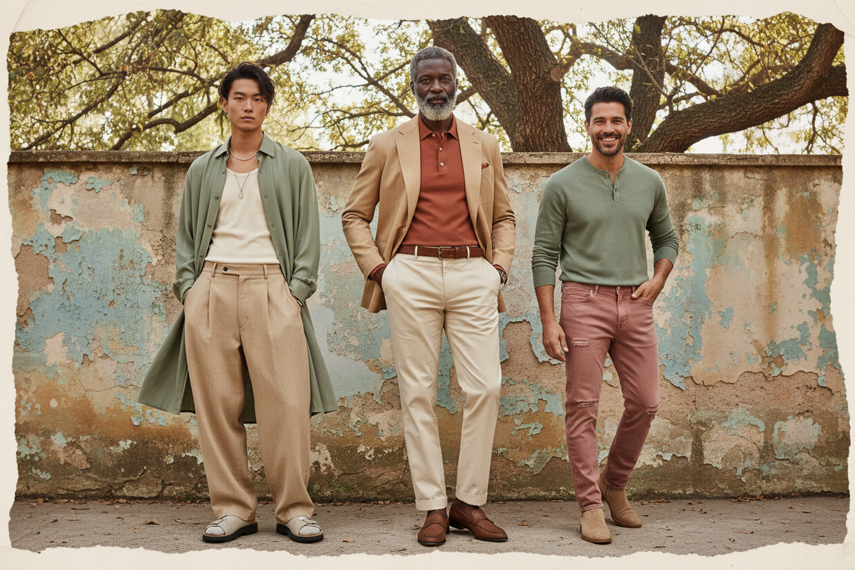 Vintage: Asian, Black, Latino models