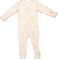 Virgo Zodiac Bamboo Baby Pajamas – Zipper Footie