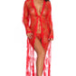 Long Lace Flyaway Robe