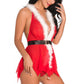 Hooded Santa Lingerie Babydoll