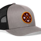 Washington DC Football Trucker Hat  |  WAS X Snapback