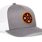 Washington DC Football Trucker Hat  |  WAS X Snapback
