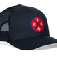 Washington DC Baseball Trucker Hat  |  WSH X Snapback