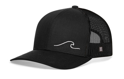 Wave Trucker Hat  |  Beach Snapback