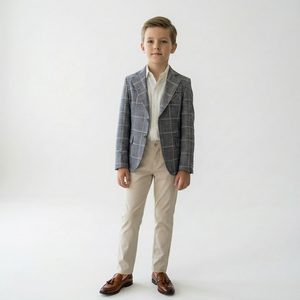 PRE-ORDER Check Mate Boys Cool Suit-0