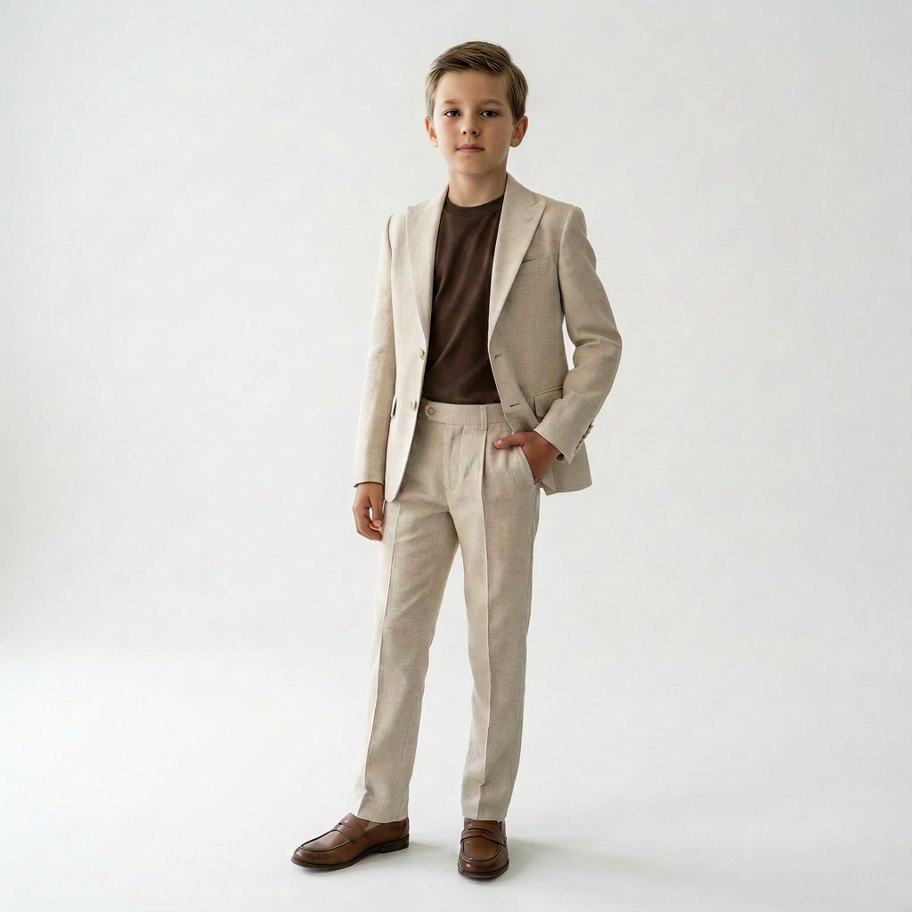 Vintage Elegance Boys Suit-1