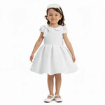 White Heart Baby Formal Dress-4
