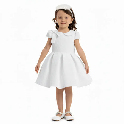 White Heart Baby Formal Dress-4