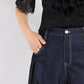 Gracia Fashion Women's Wide Leg Baggy Denim Pants