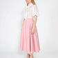 Gracia Fashion Women's Wide Width Skirt with Back Zipper