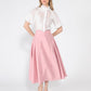Gracia Fashion Women's Wide Width Skirt with Back Zipper
