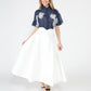 Gracia Fashion Women's Wide Width Skirt with Back Zipper