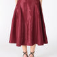 Gracia Fashion Women's Wide Width Skirt with Back Zipper