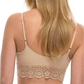 Wireless Triangle Bralette Commando Tulip-1
