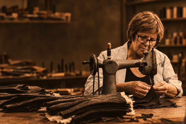 Woman artisan picture without text