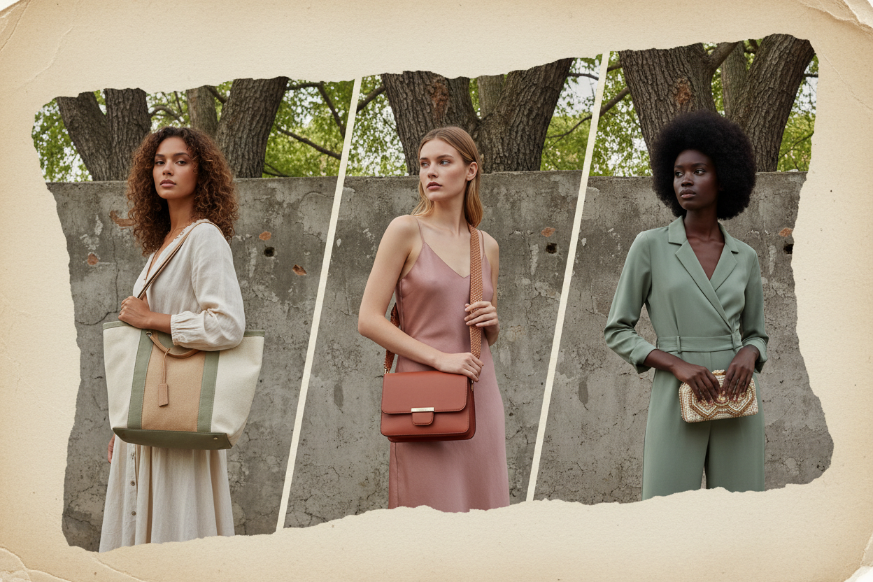 Women's bags: Tote, Crossbody, Clutch styles