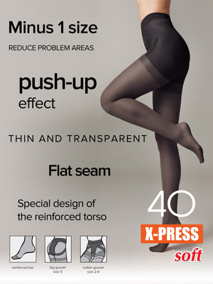 Tights Conte X-Press 40 Den - Body Shaping