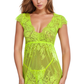 Lacy Cap Sleeve Babydoll