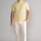 AIR 3 Button Polo Solid // Yellow