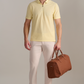 AIR Zip Polo Solid // Yellow
