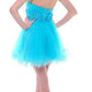 CLEARANCE - Cinderella Divine 414 Short A-Line Tulle Dress (Size 8)