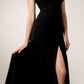 CLEARANCE - Celavie 2320L Dinner Party Tea Length Dress ITY Stretch Lace (Size 2XL)