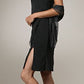 CLEARANCE - Celavie 6031s Black Wedding Guest Dress Elegant (Size XL)