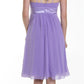 CLEARANCE - Knee Length Spaghetti Strap Chiffon Dress (Size Medium)
