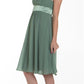 CLEARANCE - Knee Length Spaghetti Strap Chiffon Dress (Size Medium)
