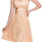 CLEARANCE - Juliet 2157 Knee Length A-Line Semi-Formal Dress