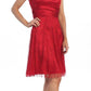 CLEARANCE - Juliet 2157 Knee Length A-Line Semi-Formal Dress