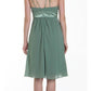 CLEARANCE - Knee Length Spaghetti Strap Chiffon Dress (Size Medium)