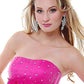 CLEARANCE - Cinderella Divine 414 Short A-Line Tulle Dress (Size 6)