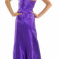 CLEARANCE - Cinderella Divine 7704 Strapless Sweetheart Long Satin Dress (Size L)