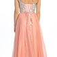 CLEARANCE - Eureka Fashion 2401 One Shoulder Corset A-Line Long Ball Gown (Size 2XL)