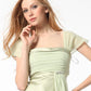 CLEARANCE - Cinderella Divine 7302 Long Dress Chiffon Cap Sleeve (Size M)