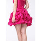 CLEARANCE - Cinderella Divine 3054 Short Dress Ruched Strapless (Size XL)
