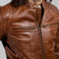 Whet Blu NYC Zack men's fashion leather jacket with zip pockets