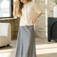 Inherit Co. Zadie ivory short sleeve button-front cardigan from IC Layering Essentials